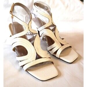 Comfort Est 1946 White strappy Heeled Sandals NEW SIZE 9,10 OR 11